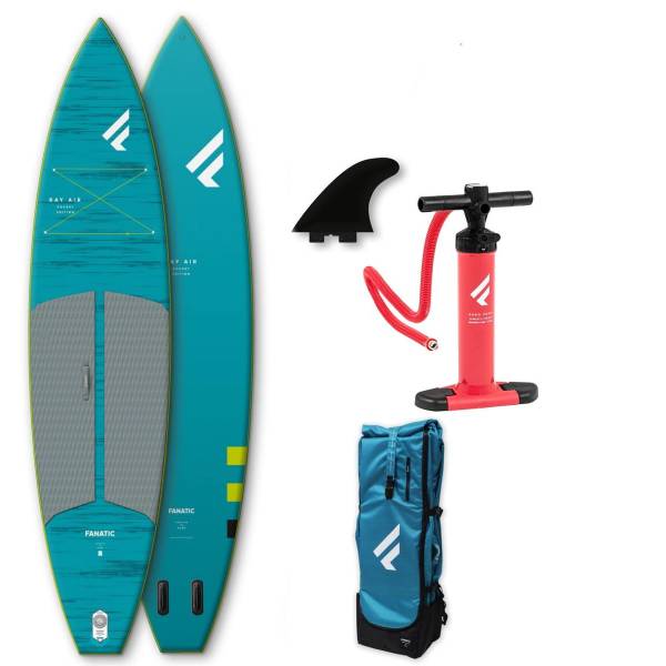 FANATIC RAY AIR POCKET 11.6 Stand up Paddle Board, geringerem Packmaß SUP 350cm von WassersportEuropa