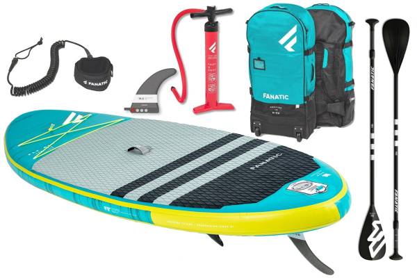 Fanatic Fly Air Premium 10.4 SET Windsurf Paddle Board Surfboard Pure Paddel ... von WassersportEuropa