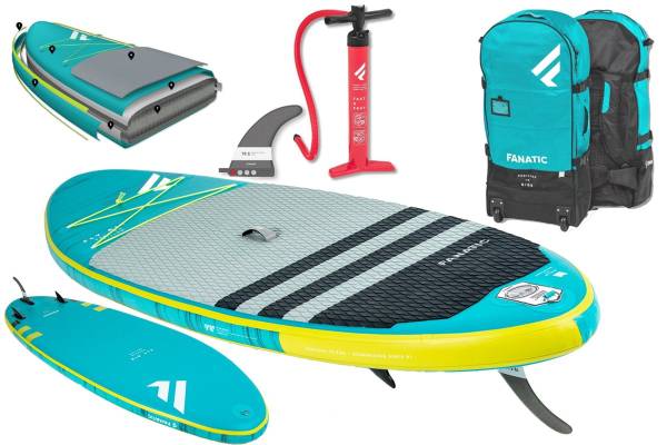 Fanatic Fly Air Premium 9.8 Windsurf Stand up Paddle Board Surfboard 295cm von WassersportEuropa