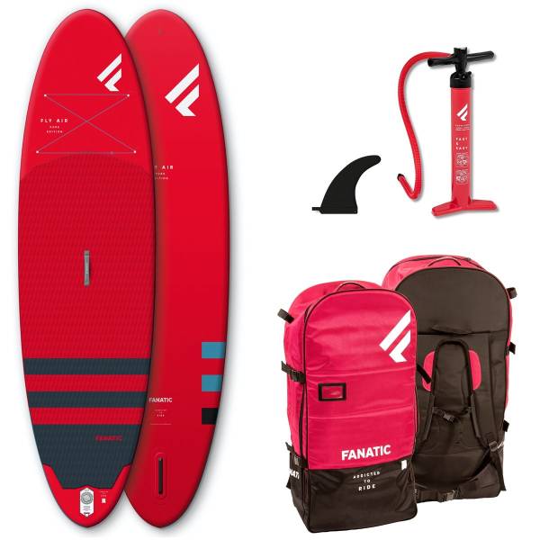 Fanatic Fly Air Pure inflatable SUP 10.8 Stand up Paddle Board 325cm von WassersportEuropa