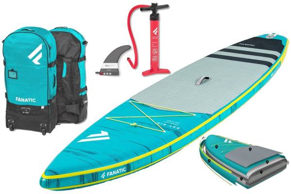 Fanatic Ray Air Premium Touring SUP Windsurf Stand up Paddle Board von WassersportEuropa