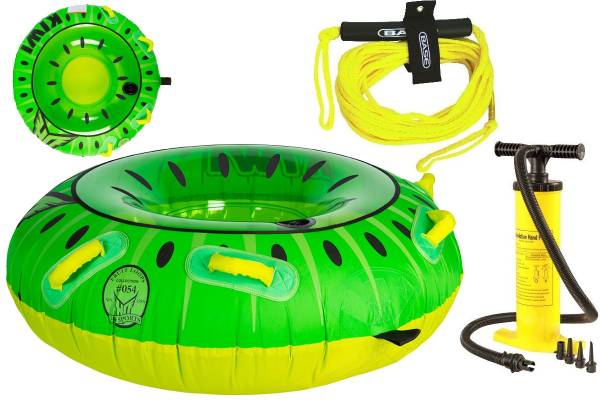 HO KIWI Tube Package Towable Reifen für 1 Person Pumpe und Zugleine von WassersportEuropa