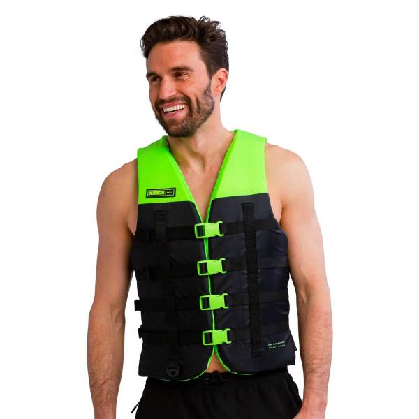 Jobe Dual Life Vest Schwimmweste Bootsweste Wasserski Unisex lime green von WassersportEuropa