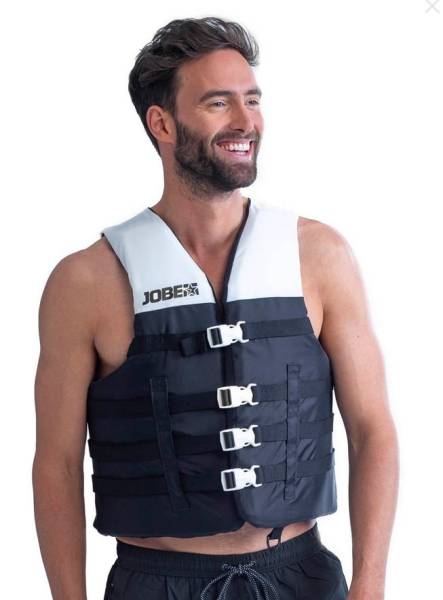 Jobe Dual Nylon Vest black Schwimmweste Bootsweste Wasserski von WassersportEuropa