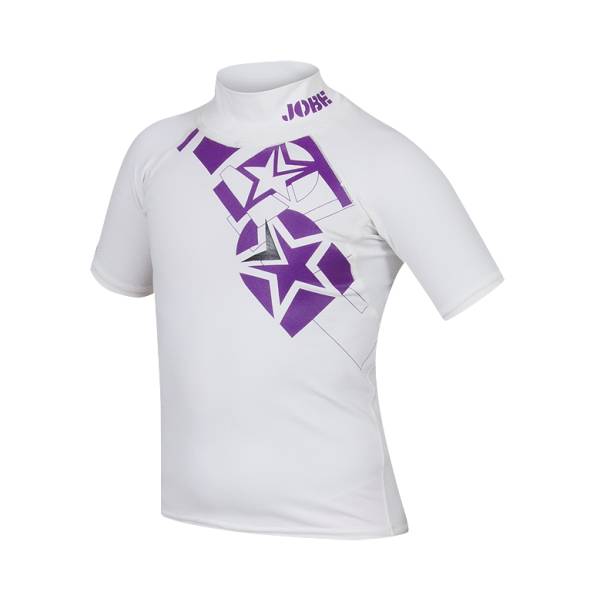 Jobe EXCEED Rash Guard Kind Lycra T-shirt Wakeboard Kite Surf SUP j15 purple von WassersportEuropa