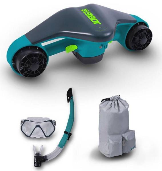 Jobe Infinity Seascooter Unterwasserscooter mit Tasche und Schnorchel Set von WassersportEuropa