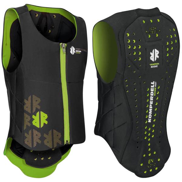 Komperdell BALLISTIC Vest Junior Protector Ski Snowboard Rückenprotektor green von WassersportEuropa