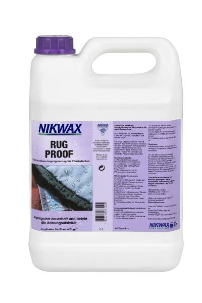 Nikwax Rug Proof Imprägnierung für Pferdedecken 5 Liter von WassersportEuropa