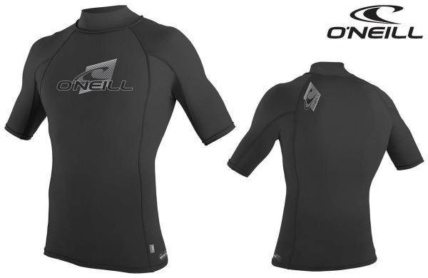 O'NEILL Rash Guard Turtleneck Lycra S/S Shirt schwarz von WassersportEuropa
