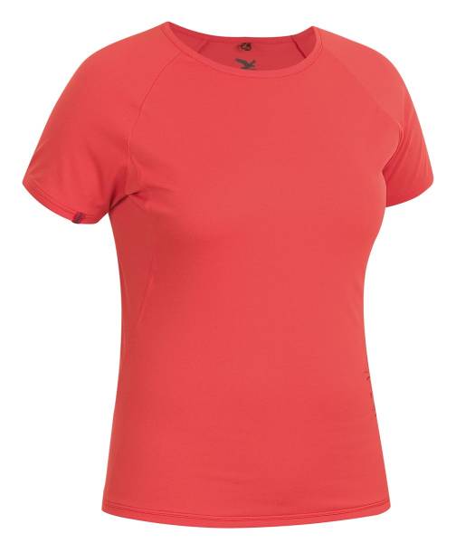 SALEWA - Damen Outdoor Shirt SIRENE DRY S/S TEE Red Pepper von WassersportEuropa