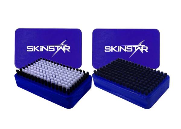 SKINSTAR Ski Belagsbürsten BaseBrush Synthetic Nylon u. Rosshaar Kombi von WassersportEuropa