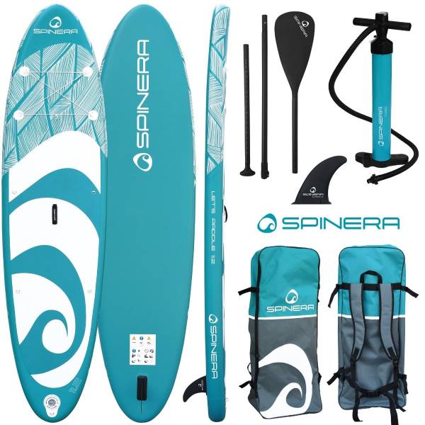 SPINERA LETS PADDLE 11.2 iSUP aufblasbar Surfboard, Stand Up Paddle Set SUP 3... von WassersportEuropa