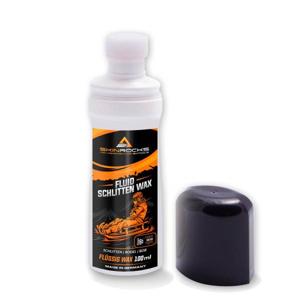 SkinRocks Schlitten Wachs flüssig Spezialgleitwax Speed Fluid Wax Rennrodel von WassersportEuropa