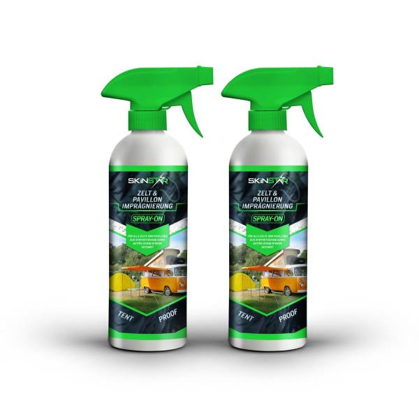 SkinStar Zelt & Pavillon Spray-On Imprägnierung 1L Tent Proof Imprägnierspray... von WassersportEuropa