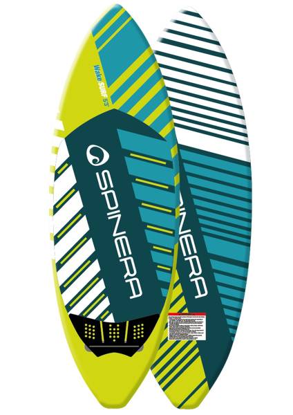 Spinera Wakesurfer 5´3" Wakesurf Surfboard Skim Stil Skim Style 160cm von WassersportEuropa