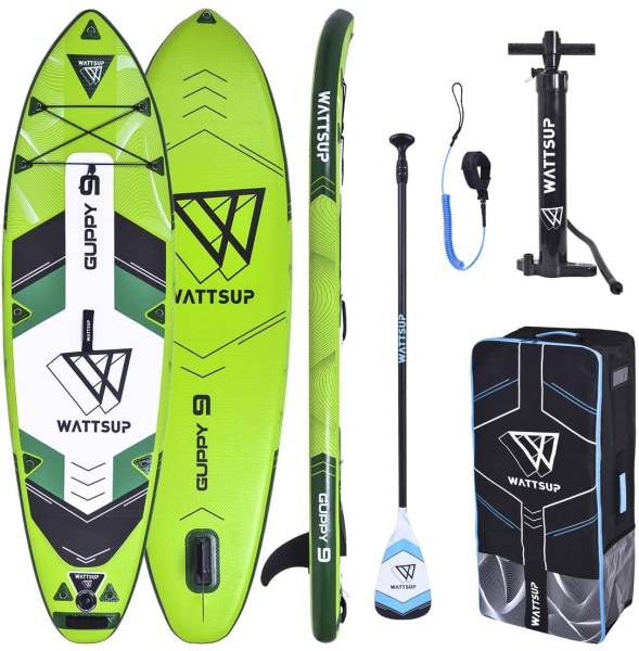 WattSUP GUPPY 9?0? SUP Board Stand Up Paddle Surf-Board Paddel ISUP 275cm von WassersportEuropa
