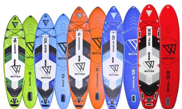 WattSUP SUP Board Stand Up Paddle Surf-Board Paddel ISUP aufblasbar ISUP von WassersportEuropa