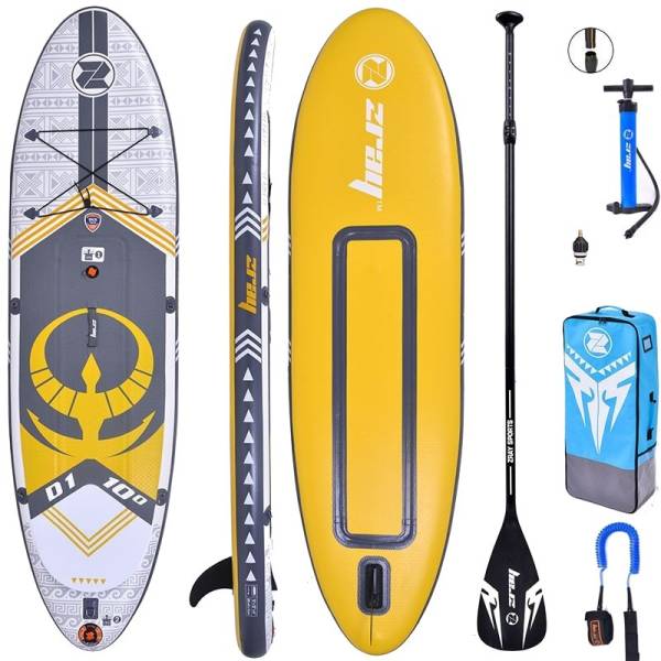 ZRAY D1 SUP Board Stand Up Paddle aufblasbar Surfboard Paddel 300x81x15cm von WassersportEuropa