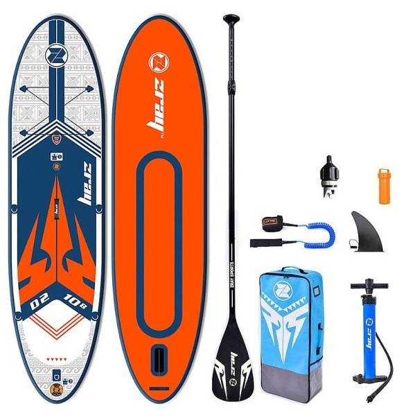 ZRAY D2 SUP Board Stand Up Paddle aufblasbar Surfboard Paddel 325x81x15cm von WassersportEuropa