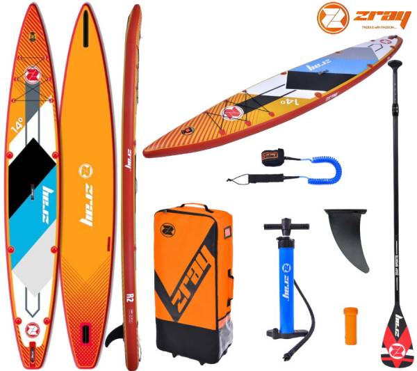 ZRAY Rapid 14?0? SUP Board Stand Up Paddle Set Surfboard aufblasbar iSUP 426cm von WassersportEuropa