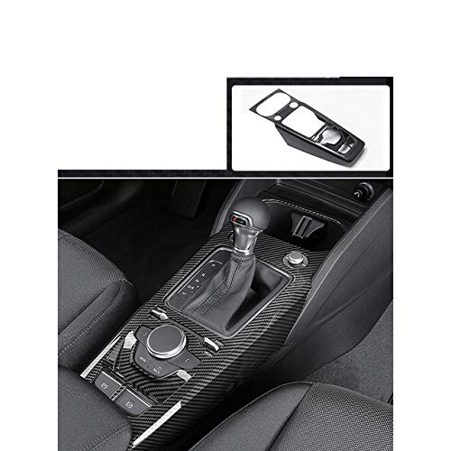 Wcnsxs Auto Styling Kohlefaser Zentral Klimaanlage Knopf Rahmen Dekoration Abdeckung Aufkleber Trim, Für Audi Q2L Q2 Innenzubehör von Wcnsxs