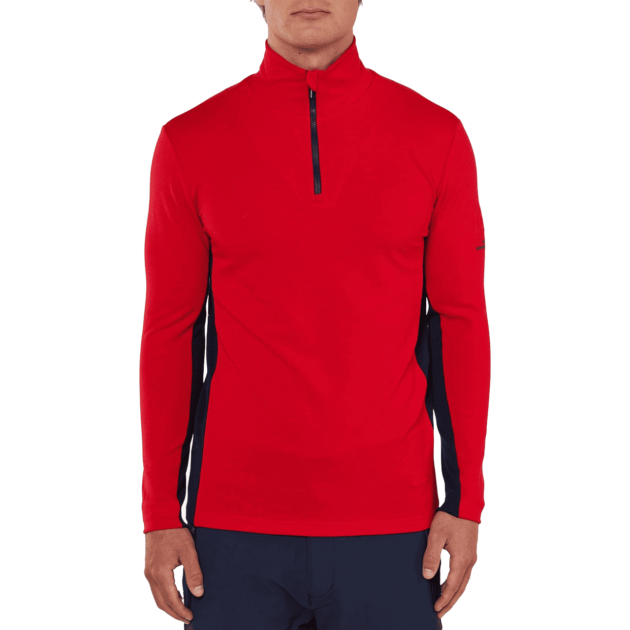 We Norwegians Herren Merino Skishirt VOSS red von We Norwegians