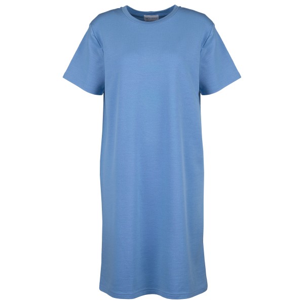 We Norwegians - Women's Peak T-Shirt Dress - Kleid Gr S blau von We Norwegians