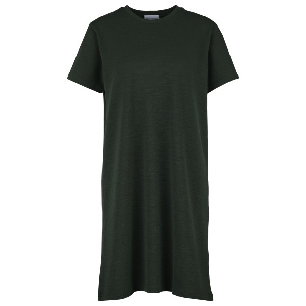 We Norwegians - Women's Peak T-Shirt Dress - Kleid Gr XL schwarz/oliv von We Norwegians