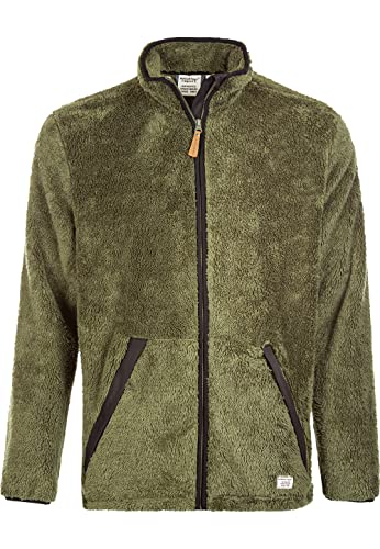 Weather Report Herren Fleecejacke Legend M Fleece Jacket I atmungsaktive Outdoor Übergangsjacke I Männer Jacke 3123 Dark Olive L von Weather Report