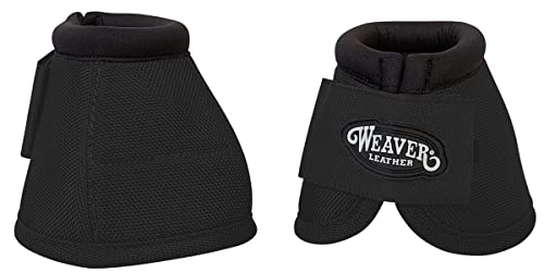 Weaver Leather Ballistic Knickschutzglocken, Schwarz, Größe S von Weaver Leather