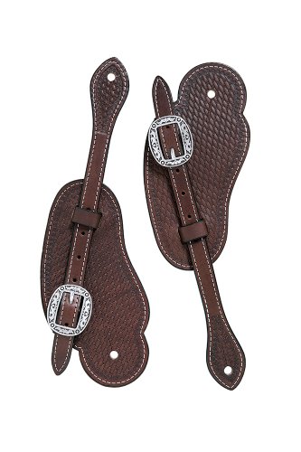 Weaver Leather Basin Cowboy Sporenriemen Braun, Herren von Weaver Leather