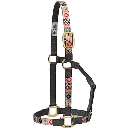 Weaver Leather Nylon Crimson Aztec Non-Adjustable Halter, Large von Weaver Leather