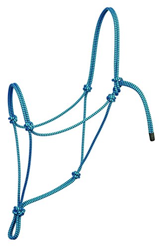 Weaver Leather Silvertip Big Sky, Seilhalfter, Blau/Schwarz, Größe L von Weaver Leather