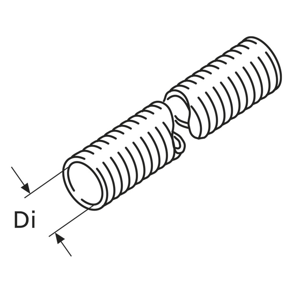 Webasto Flexible Tube 5 M Silber 60 mm von Webasto