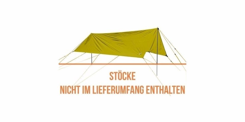 Wechsel Tents Tarp-Zelt Wechsel Tarp L Unlimited Line (Maße 400 x 395 cm / Gewicht 1,4kg) von Wechsel Tents