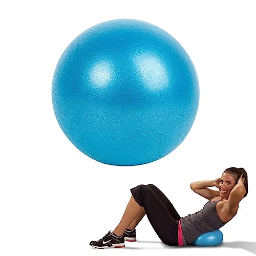 WeddHuis Gymnastikball Kleiner Pilates-Ball 25cm Yoga Ball Baby Soft & Rutschfester Gymnastikball Weicher Ball Fitnessball Klein für Yoga Zuhause Büro Sitzball von WeddHuis