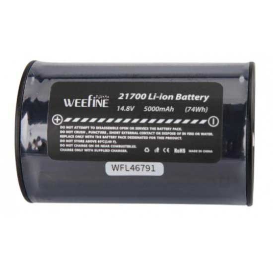 Weefine Smart Focus 10000 Battery Silber von Weefine