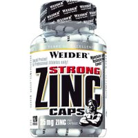 Zinc Strong Caps (120 Kapseln) von Weider