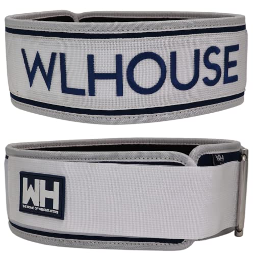 Weightlifting House Neoprene Weightlifting Belt (XXL, Blue & White) von Weightlifting House