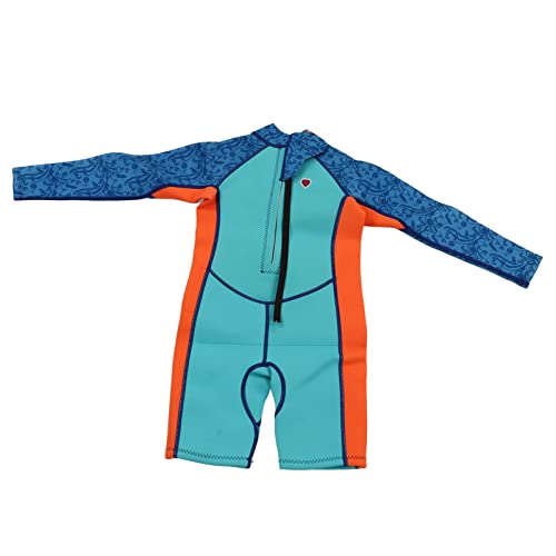Tauchanzug, Elastischer, Verschleißfester Soft-Touch-Neopren-Badeanzug für, Hält Hautfreundlich Warm Zum Surfen für (Größe 10) von Weikeya
