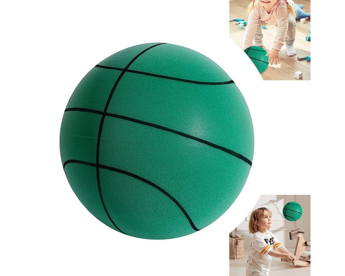 Welikera Hüpfspielzeug Spielzeug Basketball,Indoor-Kinderschläger Ball,Stumm,18cm/22cm/24cm von Welikera