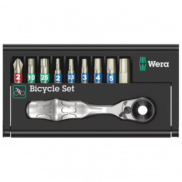 Wera - Bicycle Set 9 - Fahrradwerkzeug Gr One Size multi von Wera