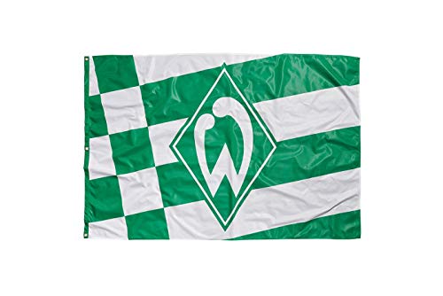 Werder Bremen SVW Hissfahne 180 x 120 cm, grün, Stück von Werder Bremen