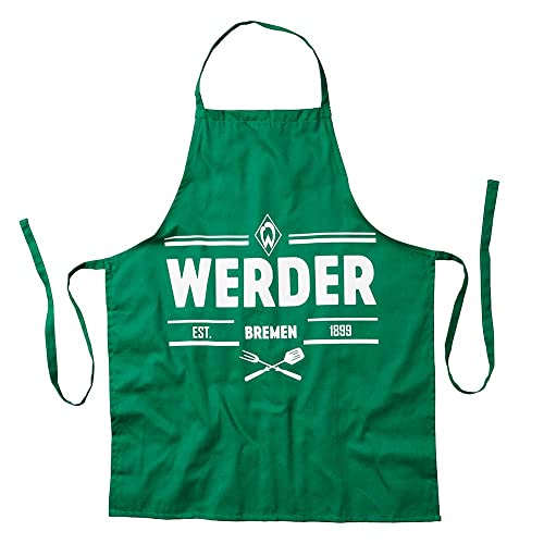 Werder Bremen SV Kochschürze Grillschürze Logo und Schriftzug von Werder Bremen