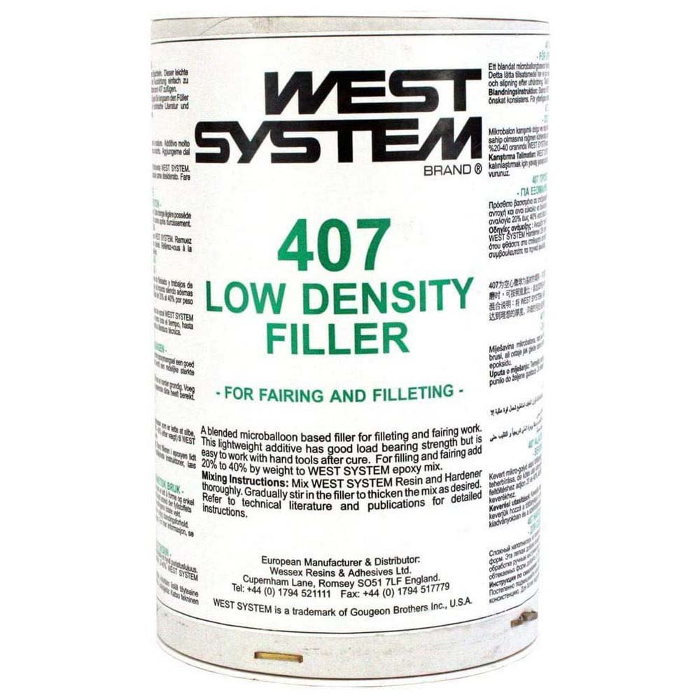 West System 407 Low Density Putty Braun 150 g von West System