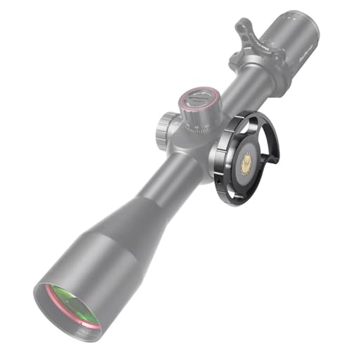 WestHunter Optics Add-on Indexrad, seitliches Parallaxenrad für Zielfernrohre, Schwarz, Evolent, 31,5 mm Innendurchmesser von WestHunter