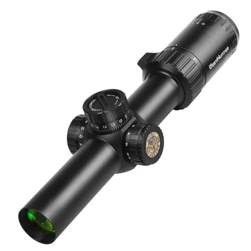 WestHunter Optics HD 1.2-6x24 IR FFP Compact Riflescope, 30mm Tube First Focal Plane Tactical Shooting Scope with Illuminated 1/2 MOA Reticle | Only Optics von WestHunter