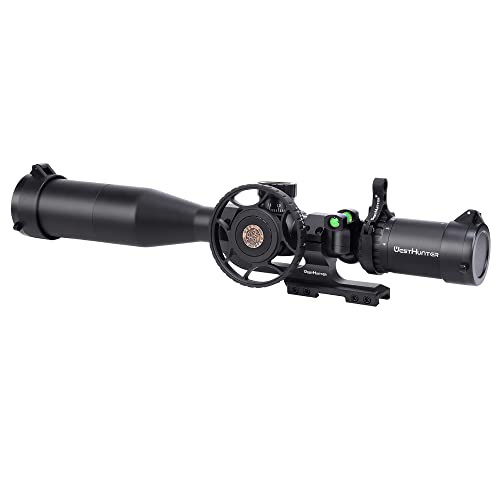 WestHunter Optics HD 4-16x44 FFP Scope, 30mm Tube First Focal Plane Tactical Wide Field of View Precision 1/10 MIL Riflescope | Reticle-B, Picatinny Shooting Kit A von WestHunter
