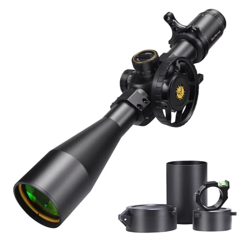 WestHunter Optics HD-N 4-16x44 FFP Scope, 30 mm Tube First Focal Plane Etched Glass Reticle 1/4 MOA Precision Shooting Scopes | Black, Picatinny Kit A-2 von WestHunter