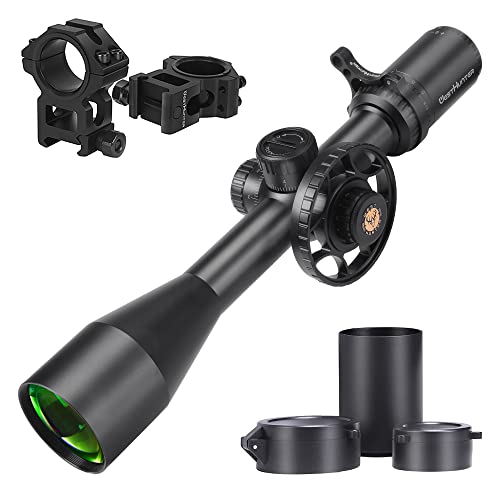 WestHunter Optics TD 5-25x50 SFIR FFP Long Range 1/10 MIL Precision Riflescope | Picatinny Shooting Kit B von WestHunter